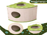 Cat House - Cat Basket - Cat Den - Felt-Shaped Cat Bed - Suitable for All Seasons - Warm V1188-ZXY-10842