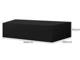 Marlow Outdoor Furniture Cover Garden Black 15cm OD1032-350-BK