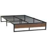 Artiss Bed Frame Metal Bed Frame Bed Base OSLO - Double MBED-C-OSLO-D-BK