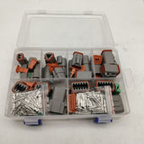 188pcs Deutsch DT Series Connector Assortment 2/3/4/6/8/12 pin 2 Pair each V201-EBA0188BL8AU