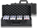 Graded Card Storage Box 4 Slot Key Lock Carrying Case with Foam Dividers for PSA BGS SGC Sports V767-VVR-FJKSNHYCSKK1V3VTKV0