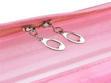 Pink Mesh Knitting and Sewing Organizer with Zipper 2Pcs V1366-AZ2-W-13586