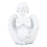 Candle Holder Ornament Cute Vintage Praying Figurine Desktop Statue for Living Room Entrance V1294-YM0901-3115250009311