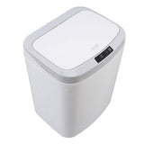 Smart Trash Can 16L Infrared Induction Button Control Manual Mute Household Automatic Trash Can with V1294-YM0523-3113220058411
