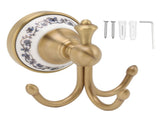 Wall Mounted Bathroom Coat Hook Beautiful Decorative Elegant Clothing Robe Hook for Living Room V1294-YM0626-3112220086211