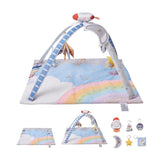 VEVOR Baby Play Gym Mat, Tummy Time Mat with 6 Sensory Toys, Baby Activity Mat with Light-up Musical V952-YEYDJSDGDPMT7RXPAV9