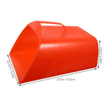 Red Plastic Dustpan, Portable, Wide Surface, Perfect for Kitchen Cleaning V1369-AZ3-W-16668