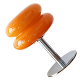 Glass Macaron Table Lamp Kids Bedside Lamp USB Three Color Dimmable Table Lamps for Bedroom Orange V1294-YM0901-3119240087911