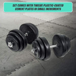 40KG Dumbbell Adjustable Weight Set V63-834741