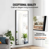 Full Length Mirror, 1800x785 mm, Extra Large Standing Hanging or Leaning Rectangle Floor Mirror with V952-WZJFXLDJ71YC7E8I7V0