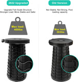 Retractable Folding Stool Upgraded, Portable Lightweight Collapsible Stool Telescoping Chair Seat V1258-DP02-C-2189