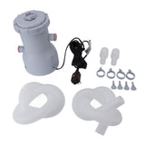 35W Clear Cartridge Filter Pump for Above Ground Pools 530 GPH Pump Flow Rate Improved Circulation V1294-YM0901-3111240086912