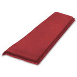 Self Inflating Mattress Sleeping Suede Mat Air Bed Camping Camp Hiking Joinable - red V610-SELS8521-RE