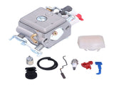 9Pcs/Set Carburetor Intake Manifold Fuel Filter Kit 503869601 Fit for Husqvarna 350 346XP 353 340 V1294-YM0710-3111210293411