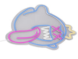 Ghost Neon Sign USB Wall Mounted Dimmable Easy to Install Halloween LED Ghost Neon Light for Game V1294-YM0706-3115230089511