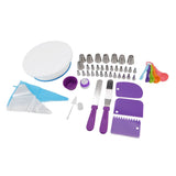 Cake Turntable Set Decorating Table Decorating Piping Nozzle Silicone Bag DIY Baking Set V1294-YM0626-3118220306711