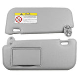 Car Visor for 2014 2015 2016 2017 74320-02B21 74310-02K91 with Mirror Car Accessories Gray V1237-ZY-203-3279