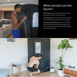 Home Portable Steam Sauna Tent w/Remote Control Foldable Chair Loss Weight AU V201-W13284747
