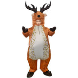 Christmas Reindeer Cartoon Costumes Air Model Inflatable Costume Funny Dress Up Props Christmas V1263-JX-7892