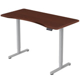 FORTIA Sit To Stand Up Standing Desk, 150x68cm, 72-118cm Electric Height Adjustable, Ergonomically V219-ADKASTFO5WLSA