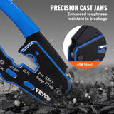 VEVOR RJ45 Crimp Tool Kit, Cat5e/Cat6/Cat6a Ethernet Crimper Crimp Pliers for 8-Pin Modular Plugs V952-WXYJQWLSJDZ28GPF7V0
