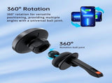 CHOETECH T204-F 15W Magnetic Car Charger Holder with LED Light V28-ELECHOT204F