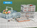Folding - Folding - Shopping Basket - Storage Basket - Collapsible Basket - Shopping V1189-WXF-260203-00520