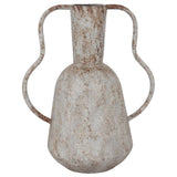 Artisan Aged Vase w Abstract Handles 33cm V637-92114VSE