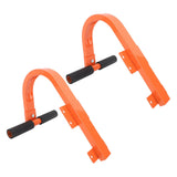 2Pack Ladder Stabilizer Roof Hook with Wheels Steel Strong Grip Easy Install Portable Ladder V1294-YM0901-3114230168811