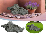 Rock Cover for Landscaping Outdoor Decor, Artificial Rock for Garden Yard, Realistic Lightweight V1366-AZ2-W-16611