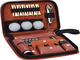 21-Piece Premium Golf Essential Accessory Kit with PU Leather Organizer - Professional Golf Tool Kit V888-ELOSUNG49070