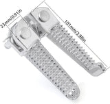Front Footrest Foot Peg Pedal Compatible with Yamaha YZF R25 R3 MT25 MT03 2014-2023 Motorcycle V1188-WTJ-LZZ-01482