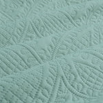 Ardor Eddison Bluestone Light Quilted Embossed Quilt Cover Set King V442-INT-QUILTCS-EDDISON-BLUESTONE-KI