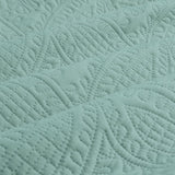 Ardor Eddison Bluestone Light Quilted Embossed Quilt Cover Set Queen V442-INT-QUILTCS-EDDISON-BLUESTONE-QS