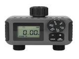NH3/4 Inch Water Timer 2 Zone Large Screen Outdoor Sprinkler Timer Automatic Watering Garden Hose V1294-YM0901-3111240189011