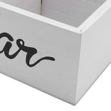 Coffee Station Organizer with Divider Wooden Coffee Bar Accessories Storage Box Tea Bags Coffee Pods V1294-YM0901-3118240275212