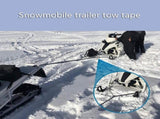 Heavy Duty High Strength Safety Hook Snowmobile Tow Cable Strap Road Recovery Emergency Towing V1192-AZ-W-23498