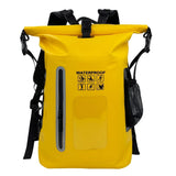6.6 Gallon Outdoor Backpack, Detachable Shoulder Straps, Transparent Window & Buckle Clips, Suitable V1232-HWFSBB-002