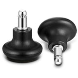 20 Pack Bell Glides for Office Chair Without Wheels, Replacement Rolling Chair Swivel Wheels Fixed V1370-AZ4-10221