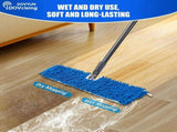 2 Pack Microfiber Mop Refills Compatible with O-Cedar Dual-Action Flip Mop Resuable Replacement Mop V1188-WTJ-LZZ-01468