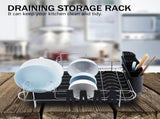 Sturdy Durable Draining Storage Rack for Bowls Dishes Kitchen Household V1294-YM0901-UB-JY16223