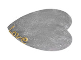 Pet Memorial Stone Heart Shaped Garden Memorial Tombstone Resin Dog Cat Gravestone for Lawn V1294-YM0523-3111210419314
