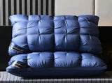 Blue Luxury Adjustable Bed Pillow Set - Hotel Quality Down Alternative for Ultimate Neck V888-ELOSUNG36030