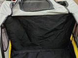 Two Dogs Stroller Divider Pet Travel Stroller Carrier One-key Folding Outdoor V767-P-XL121-D