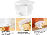 Water Dispenser - 3.5L Water Dispenser with Lid - Water - Drink Bucket - Beverage Machine with V1188-MS101-03199-1