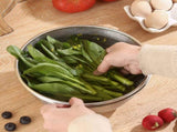 Mixing Bowl Large Capacity Thickened Stainless Steel Baking Cooking Basin for Kitchen V1294-YM0706-3118230213712