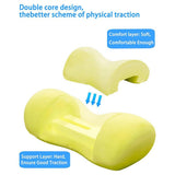 Small Neck Roll Pillow,Say Goodbye to Neck Pain, Cervical Memory Foam Pillow for Tension Muscle V1192-AZ-W-0868