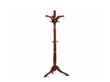 Vintage Wooden Coat Rack Stand with 13 Hooks for Hats, Clothes and Handbags V767-XJJ489-G2