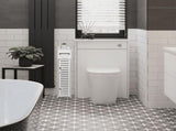 Storage Cabinet for Small Spaces, Over the Toilet Cabinet for Skinny Bathroom Storage Corner Floor V1369-AZ3-W-12718