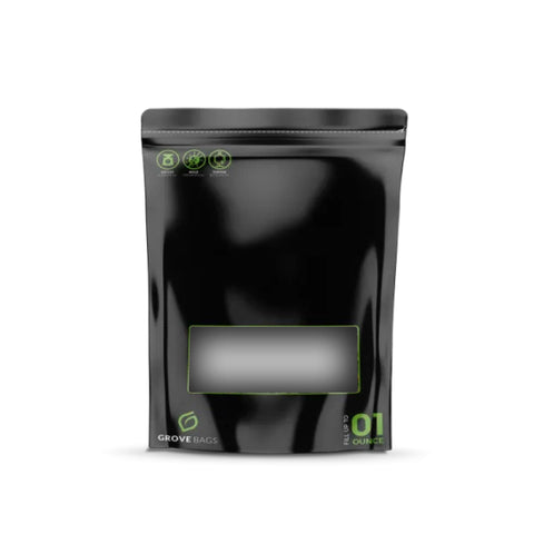 10x 28g Windowed Resealable Grove Bags 1 Ounce - TerpLoc Herb Fresh Storage V238-SUPDZ-39778421571664